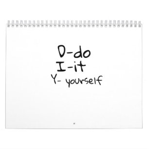 Calendrier do-it-yourself-le toi-même