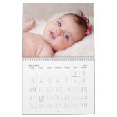 Calendrier DO-IT-YOURSELF photo de bébé première année de nou (Jan 2027)