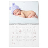 Calendrier DO-IT-YOURSELF photo de bébé première année de nou (Feb 2027)