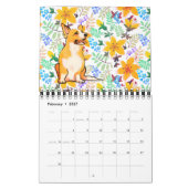 Calendrier DOG calendar (Feb 2027)