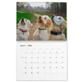 Calendrier Dog Friends Wall Calendar 2026 Animals (Mar 2026)