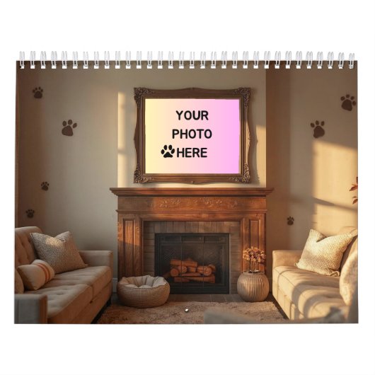 Calendrier Dog Photo Custom Pet Calendar 2026 (Protection)