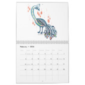 Calendrier d'oiseaux (Feb 2026)