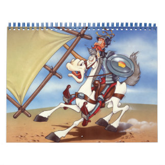 Calendrier DON QUIXOTE - Arrière - plans d'animation
