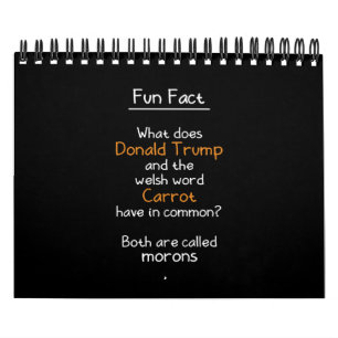 Calendrier Donald Trump et la carotte galloise