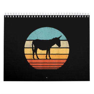 Calendrier Donkey 60s les années 70 Cadeaux Agriculteurs Homm
