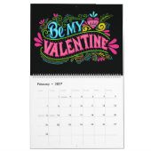 Calendrier Doodle Art et Citations (Feb 2027)