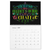 Calendrier Doodle Art et Citations (Jan 2027)