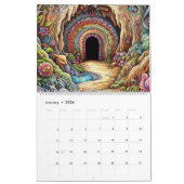 Calendrier Doodle Caves 2025 Calendrier Art (Jan 2026)