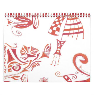 Calendrier Doodle Janvier 2012-Décembre 2012