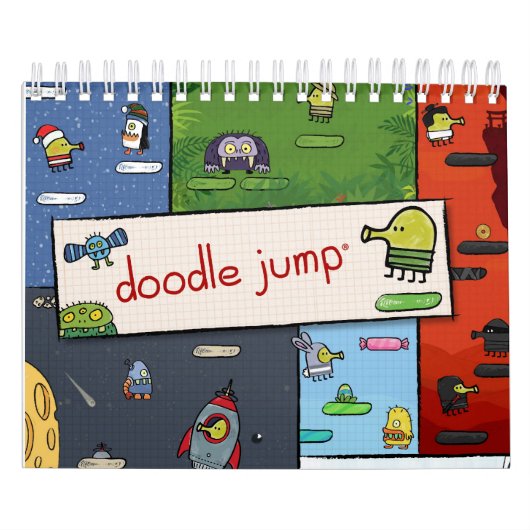 Calendrier Doodle Jump 2021 (Protection)