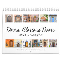 Doors of Europe 2026 Calendar