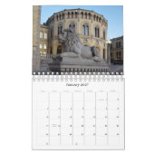 Calendrier d'Oslo, Norvège 2026 (Jan 2027)