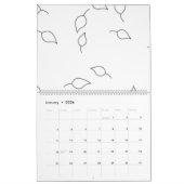 Calendrier Dot, Dove Grey (Jan 2026)