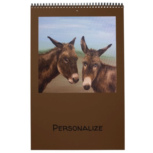 Calendrier double âne (Protection)