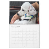 Calendrier double Dachshund (Feb 2027)