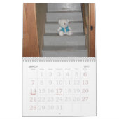 Calendrier d'ours de nounours (Mar 2027)