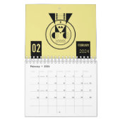 Calendrier Douze Bête : Un Voyage Géométrique Zodiaque (Feb 2026)