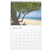 Calendrier Douze Mois au bord de la Mer (Feb 2027)