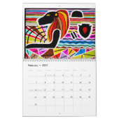 Calendrier Douze mois avec Laci (Feb 2027)