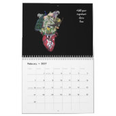 Calendrier Douze mois particuliers 2012 (Feb 2027)