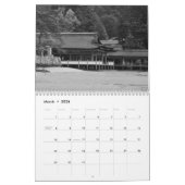 Calendrier Douze vues de Miyajima (Mar 2026)