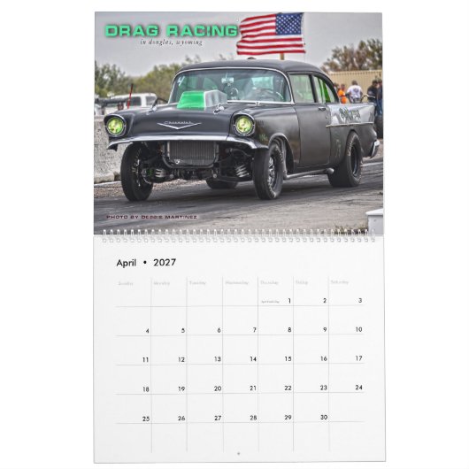 Calendrier Drag Racing à Douglas, Wyoming (Apr 2027)
