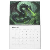 Calendrier Dragon Calendar (Mar 2027)