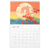 CALENDRIER DRAGON DE MONTAGNE FLEUR DE NATURE (Mar 2027)