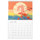 CALENDRIER DRAGON DE MONTAGNE FLEUR DE NATURE (Jan 2027)