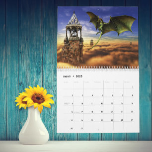 Calendrier Dragon Imaginaire Art Choisir une année