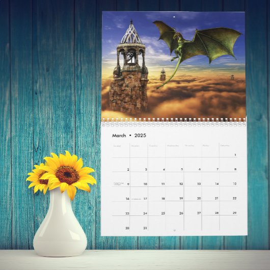 Calendrier Dragon Imaginaire Art Choisir une année