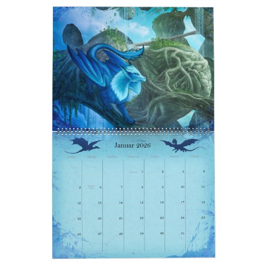 Calendrier Dragon Worlds Calendar 2020 (Jan 2026)