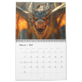 Calendrier Dragons (Feb 2027)