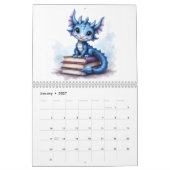 Calendrier Dragons Bébés Magiques Lire Whimsical Imaginaire A (Jan 2027)