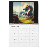 Calendrier Dragons chinois #3 (Jan 2026)