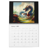 Calendrier Dragons chinois #3 (Jan 2027)