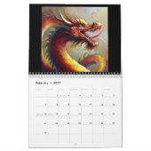 Calendrier Dragons chinois #3 (Feb 2027)