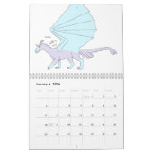 Calendrier Dragons de Mammifères Unicaragon (Jan 2026)