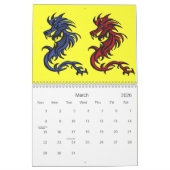Calendrier Dragons de Sun (Mar 2026)