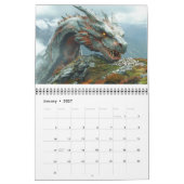 Calendrier Dragons d'horreur maléfique (Jan 2027)