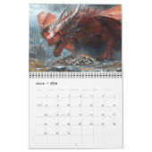 Calendrier Dragons d'horreur maléfique (Mar 2026)