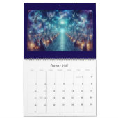 Calendrier Dragons et paysages désolés (Jan 2027)