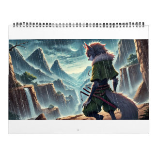 Calendrier Dragons, Griffons, Vampires et Loups
