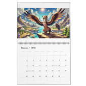 Calendrier Dragons, Griffons, Vampires et Loups (Feb 2026)