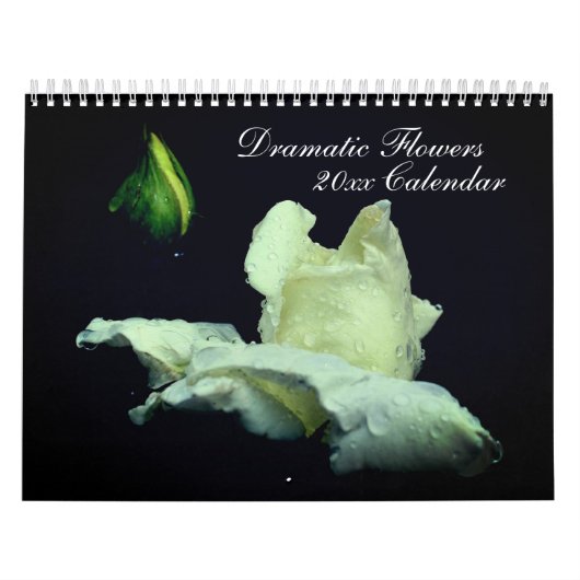 Calendrier Dramatic Flowers Photography (Protection)