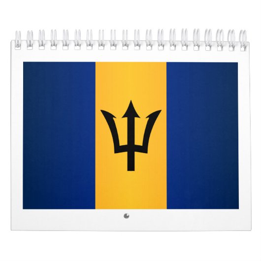 Calendrier Drapeau Barbade (Protection)