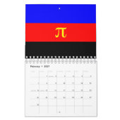 Calendrier Drapeau de fierté polyamoureuse (Feb 2027)