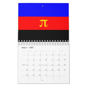 Calendrier Drapeau de fierté polyamoureuse (Mar 2027)