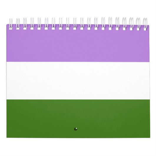 Calendrier Drapeau de fierté queer (Protection)